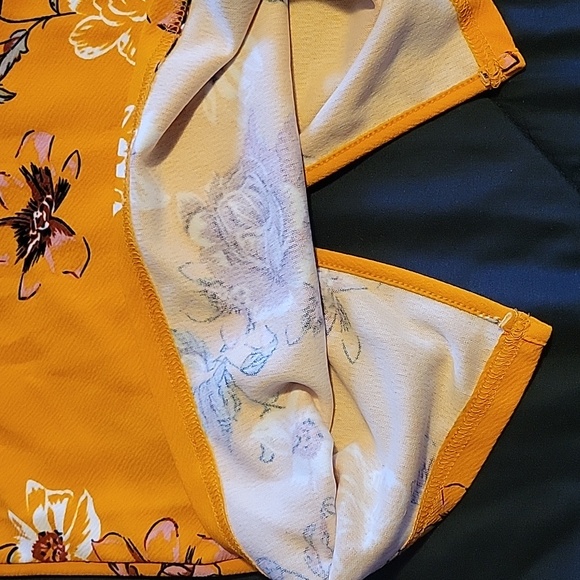 Yellow Midi Bodycon Dress Spaghetti Strap - Picture 5 of 8